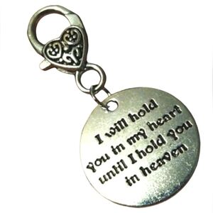 Inspiration Words Loss Lost Love Charm Lobster Clasp Clip Purse Zipper Pull Gift